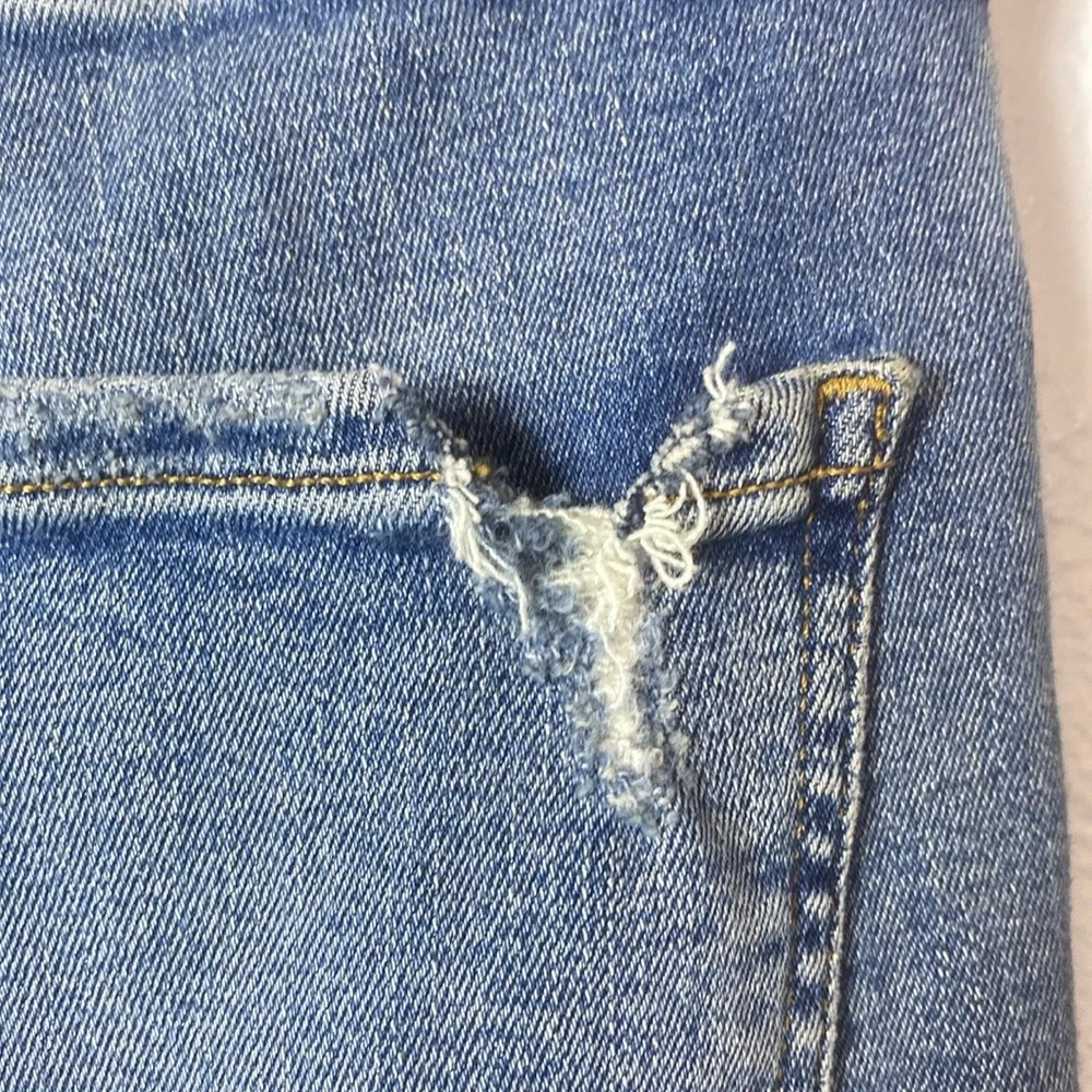 AGOLDE‎ Sophie Cropped Distressed Jeans